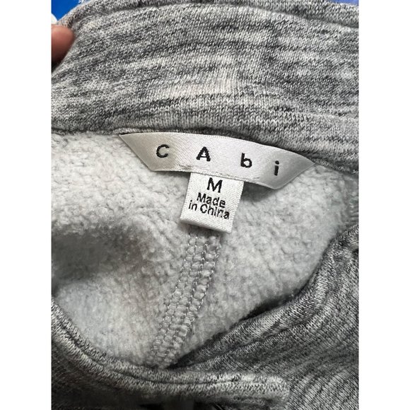 Cabi hourglass heather gray sweater jacket large buttons size M - Picture 8 of 8